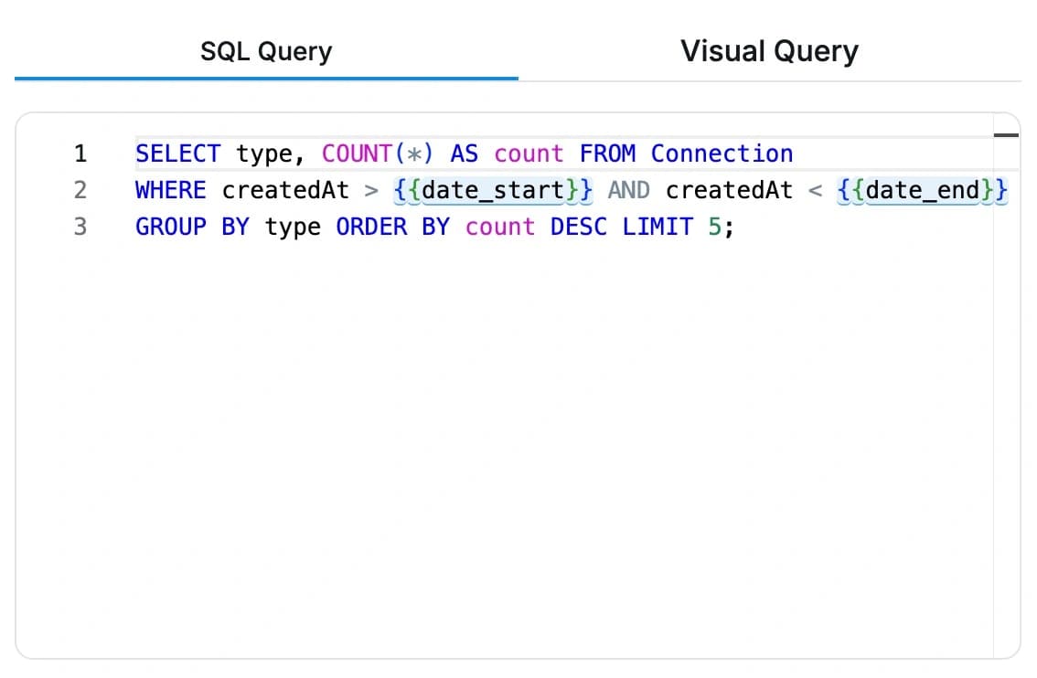 Reusable dataset builder in Chartbrew