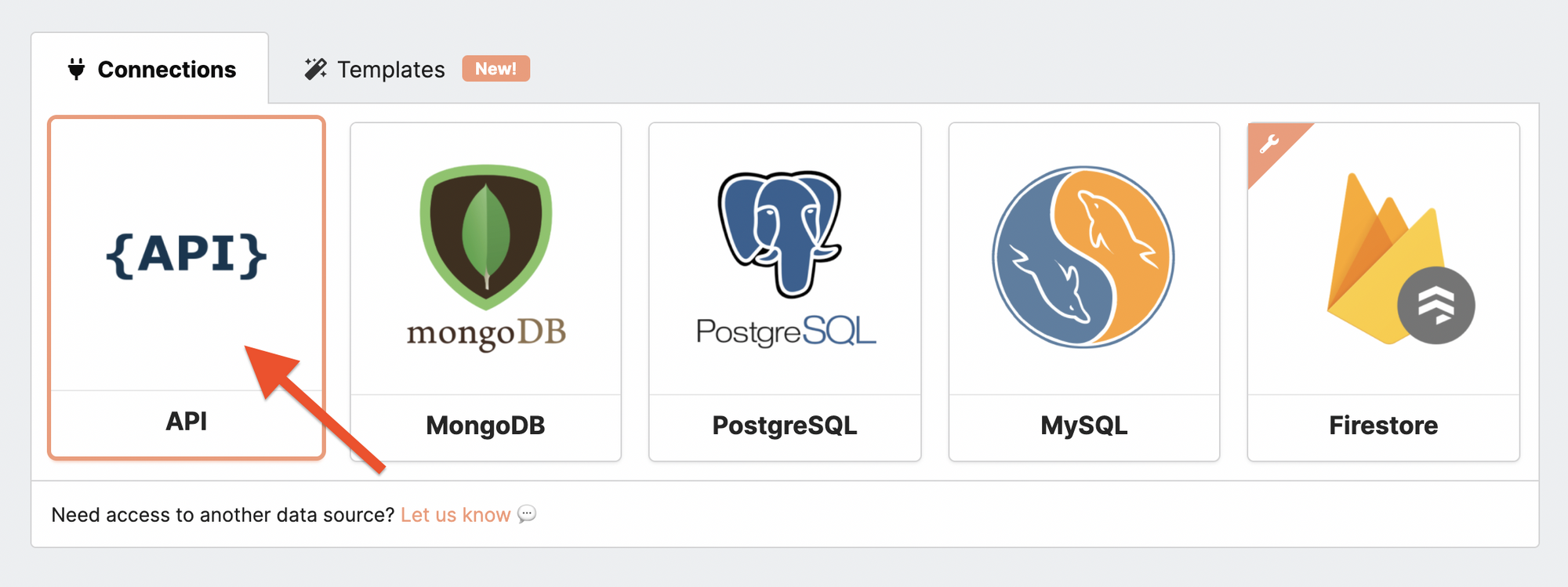 Connect to any API in Chartbrew