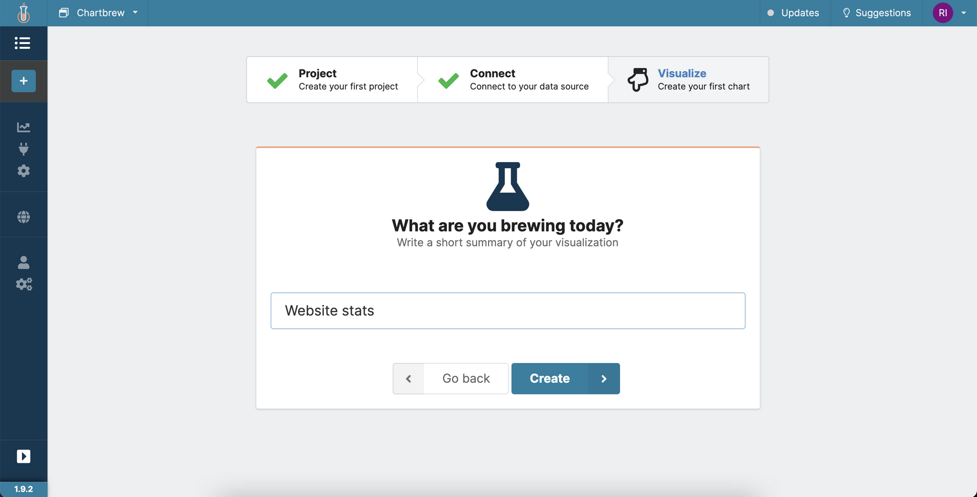 Airtable charts in Chartbrew