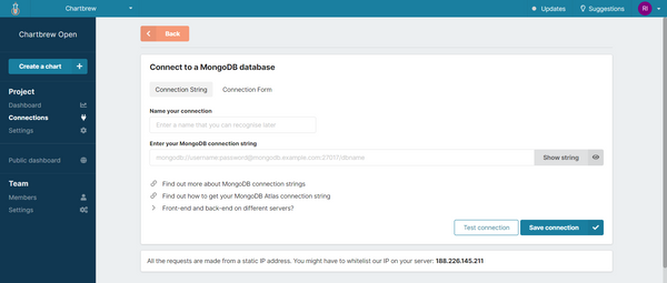 How to visualize your MongoDB data with Chartbrew