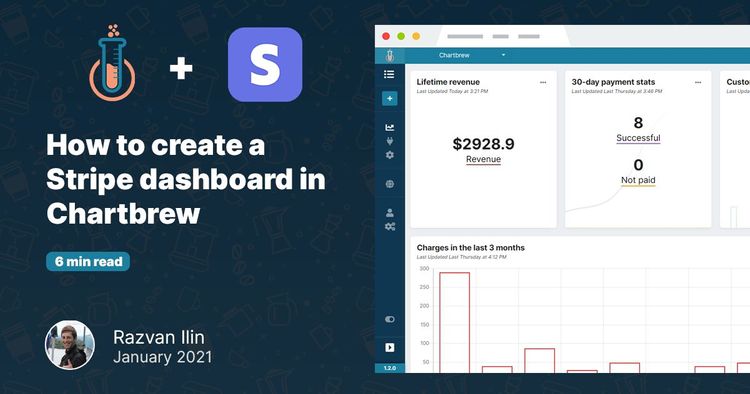 How to create a Stripe dashboard in Chartbrew
