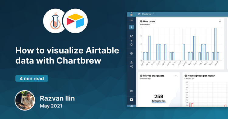 How to visualize Airtable data with Chartbrew