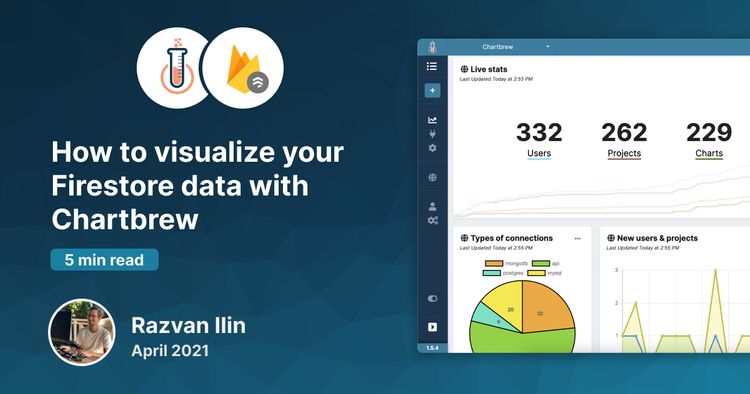 How to visualize your Firestore data with Chartbrew
