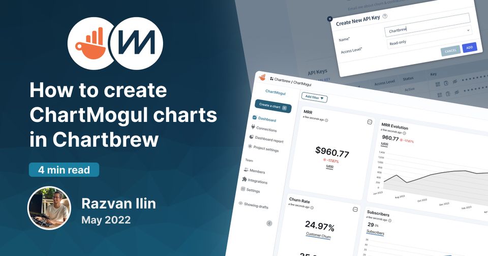 How to create ChartMogul charts in Chartbrew