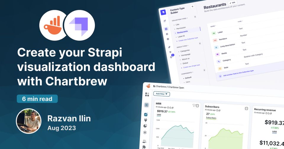 Create your Strapi visualization dashboard with Chartbrew