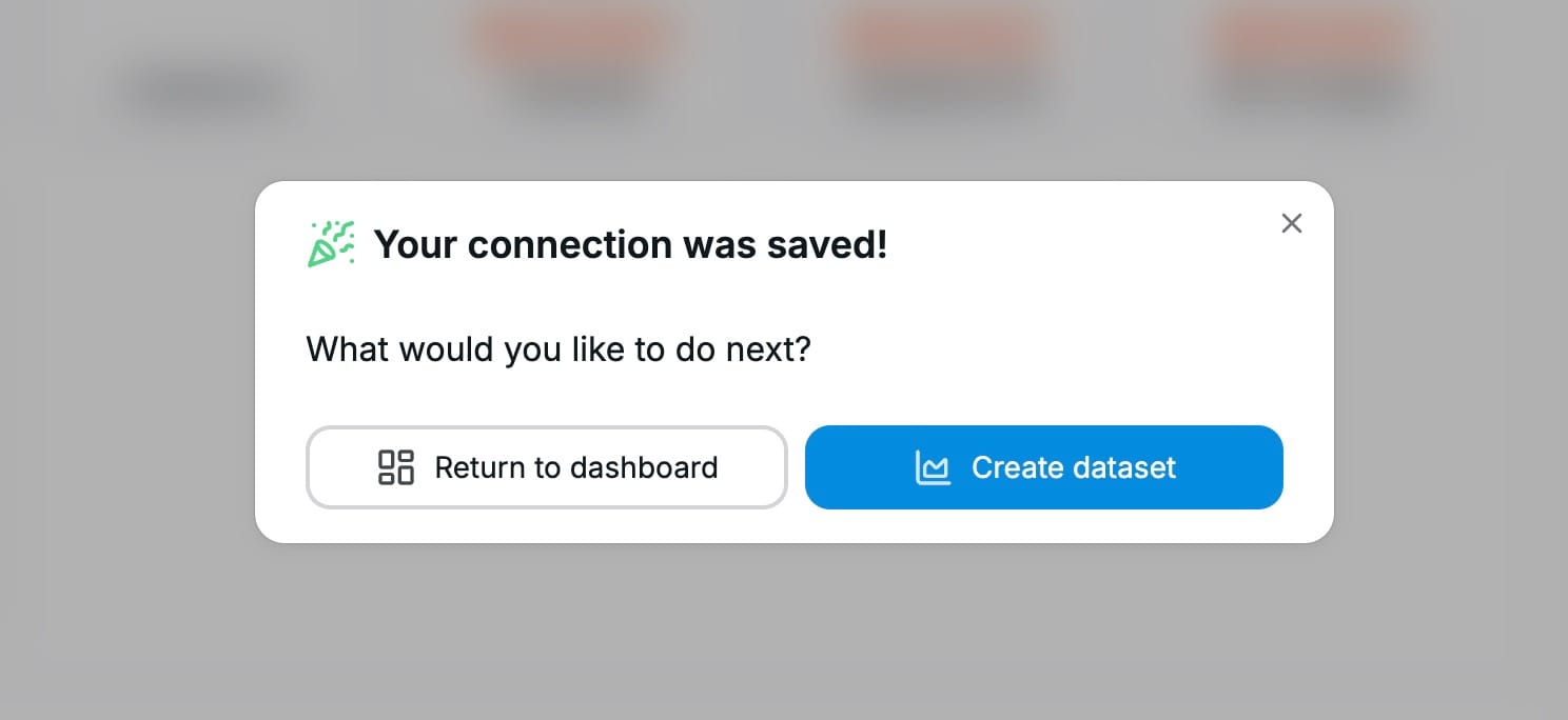 Creating an Airtable dataset in Chartbrew