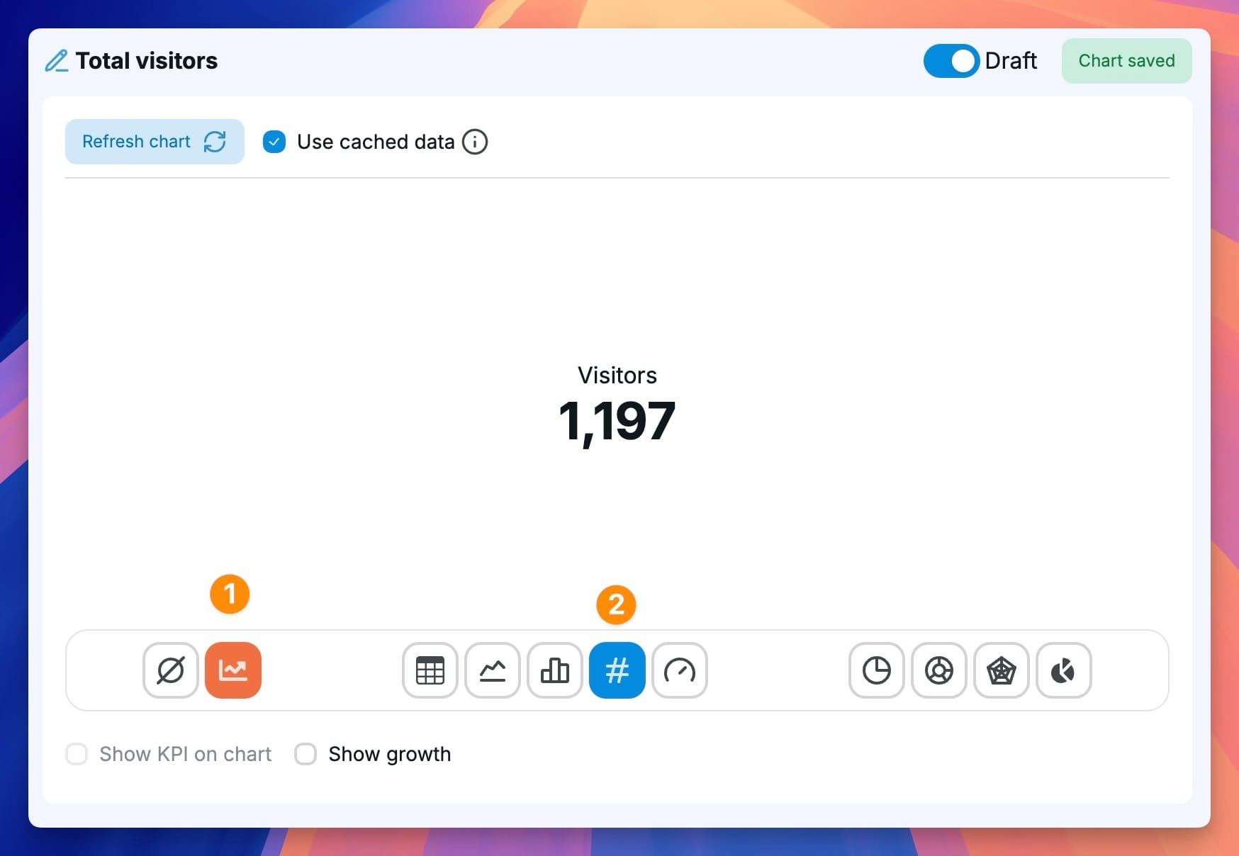 Configure Airtable KPI in Chartbrew