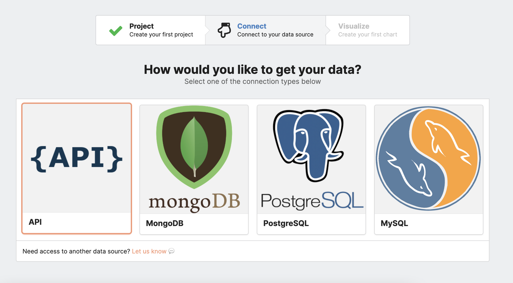 Connect the Strapi API to Chartbrew